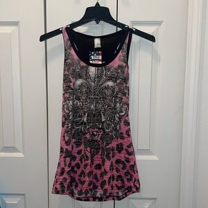 👩‍🏫Education Fundraiser📚Shop to Support✏️ Fleurdelis Tank Top NWT